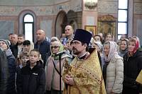 Архиерейское богослужение в Троицком храме Реутова 